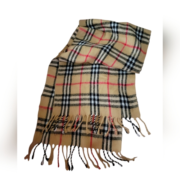Plaid scarf - Picture 2 of 4